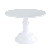 Metal Iron Cake Stand Round Pedestal Dessert Holder Cupcake Display Rack Bakeware White Birthday Wedding Party Decoração de festa de casamento Bandejas de armazenamento