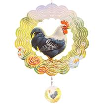 Metal Wind Spinner NewVees Rooster, 30 cm, decoração ao ar livre