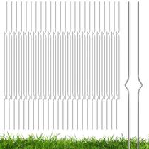 Metal Yard Sign Stakes Therwen, 61 cm de altura, 50 unidades, durável Metal Yard Sign Stakes Therwen, 61 cm de altura, 50 unidades, durável