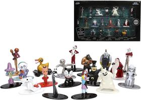 Metalfigs Nightmare Before Christmas - 18 Bonecos Jada Toys