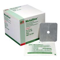 Metalline curativo absorvente traqueostomia esteril 8 x 9 cm - L&R