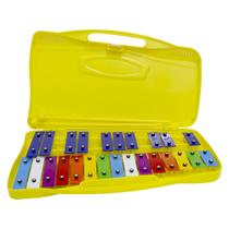 Metalofone Infantil 25 notas com Baquetas New York Metalofone Infantil 25 notas com Baquetas New York