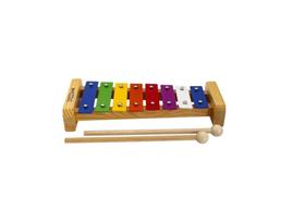 Metalofone Xilofone Infantil 8 Notas Colorido Bag Phx Tg8-2
