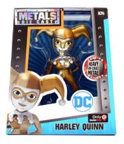 Metals Die Cast - Dc Golden Harley Quinn Arlequina M396