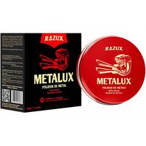 Metalux Razux 100 g Polidor de Metais Especial Escapamento Remove Amarelado Automotivo