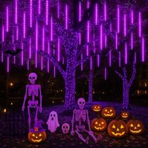 Meteor Shower Lights Kwaiffeo, Halloween, decoração de Natal roxa