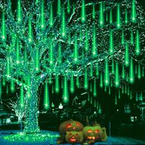 Meteor Shower Lights Weepong 8Tube 192LED Decoração de Halloween