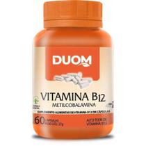 Metilcobalamina Vitamina B12 ( 1 Cápsula Ao Dia ) 60 Cápsulas 450mg - Duom