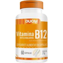 Metilcobalamina Vitamina B12 1 Cápsula Ao Dia 60 Cápsulas
