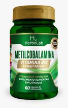 Metilcobalamina (vitamina B12) 60 Caps - Herbolab