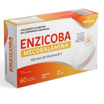 Metilcobalamina Vitamina B12 Comprimido Mastigavel 60 cp Sabor Cereja Suplemento B12 Forma Ativa Sublingual