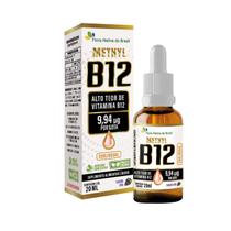 Metilcobalamina Vitamina B12 Sublingual 9,94 mcg Sabor Uva 20ml Flora Nativa