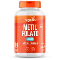 Metilfolato 400mcg Vitamina B12 B6 60 Caps Bigens