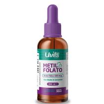 Metilfolato Ácido Fólico Uvits 680mcg Em Gotas Laranja 30ml