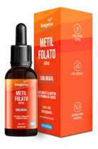 Metilfolato B9 Vegan Gotas Sublingual, Limão, 20ml Biogens