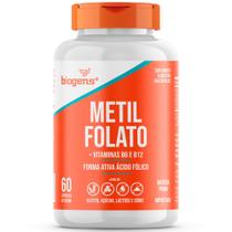 Metilfolato L Metil Folato Ácido Fólico Ativo 60Cáps Biogens