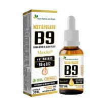 Metilfolato Maxfol B9 B6 e B12 Salada de Frutas 30ml Flora