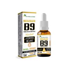 Metilfolato MaxFol + Vit B9 Acido folico+ Vit B12 Metilcobalamina 30ml - Flora nativa do Brasil Metilfolato MaxFol + Vit B9 Acido folico+ Vit B12 Metilcobalamina 30ml - Flora nativa do Brasil