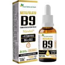 Metilfolato Maxfol (Vitaminas B9,B6,B12) 30ml - Flora Nativa Metilfolato Maxfol (Vitaminas B9,B6,B12) 30ml - Flora Nativa