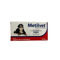 Metilvet 40 Mg - 10 Comprimidos