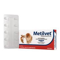 Metilvet Cães e Gatos Vetnil 10 Comprimidos - 5mg