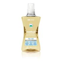 Método de detergente para roupa Concentrado Livre + Transparente 1,58 L, pacote com 4 Método de detergente para roupa Concentrado Livre + Transparente 1,58 L, pacote com 4