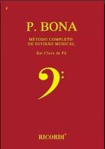 Método De Divisão Musical Em Clave De Fá (Bona) - RICORDI