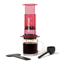 Método de fermentação 3 em 1 da prensa de café AeroPress Clear Red