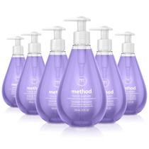 Método de lavagem à mão: gel de lavanda francesa, 360 ml, pacote com 6