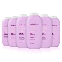 Método de lavagem corporal Berry Balance 532ml (pacote com 6) Método de lavagem corporal Berry Balance 532ml (pacote com 6)