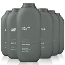 Método de lavagem corporal masculino Juniper + Sage 532 ml (pacote com 6)
