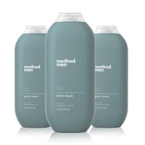 Método de lavagem corporal masculino Sea+ Surf Softening 540 ml (pacote com 3)