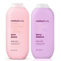 Método de lavagem corporal Pure Peace + Berry Balance 532 ml (pacote 2) Método de lavagem corporal Pure Peace + Berry Balance 532 ml (pacote 2)