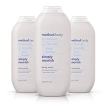 Método de lavagem corporal Simply Nourish 532 ml (pacote com 3)