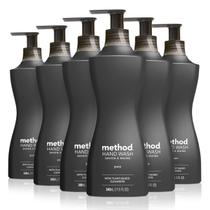 Método de lavagem das mãos: Gel Yuzu 340ml, fórmula biodegradável, pacote com 6 unidades Método de lavagem das mãos: Gel Yuzu 340ml, fórmula biodegradável, pacote com 6 unidades