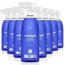Método de limpeza de vidros Spray Mint 8x828ml sem amônia Método de limpeza de vidros Spray Mint 8x828ml sem amônia