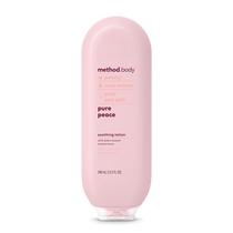 Método de loção Daily Pure Peace 400 ml de hidratação à base de plantas 24 horas Método de loção Daily Pure Peace 400 ml de hidratação à base de plantas 24 horas