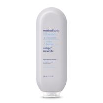 Método de loção diária Simply Nourish 400 ml de hidratação 24 horas