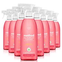 Método de pulverização de limpeza multiuso Pink Grapefruit 800mL x8 Método de pulverização de limpeza multiuso Pink Grapefruit 800mL x8