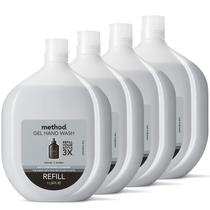 Método de recarga de lavagem à mão Premium Gel Vetiver + Amber 1Lx4 Método de recarga de lavagem à mão Premium Gel Vetiver + Amber 1Lx4