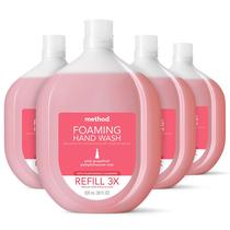 Método de recarga de sabonete espumante para mãos Pink Grapefruit 800mL x4