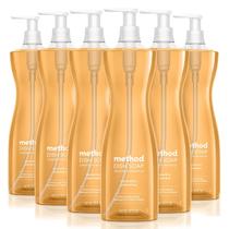 Método de sabonete em gel Clementine 532ml, pacote com 6 unidades, biodegradável