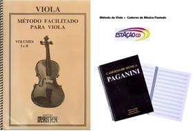 Método Facilitado para Viola Vol1/2 Nadilson Gama + Caderno