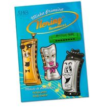 Método Minha Primeira Gaita Hering Com Gaita C-DÓ Verde Método Minha Primeira Gaita Hering Com Gaita C-DÓ Verde