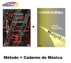 MÉTODO PARA CLARINETA 1ª Parte + CADERNO MUSICA
