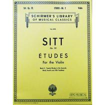 Método Violino Hans Sitt Opus.32 2º Livro (edição Americana)