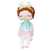 Metoo doll - boneca angela 35cm cachos - urso Metoo doll - boneca angela 35cm cachos - urso