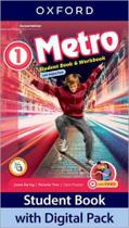 Metro 1 - Student's Book With Workbook Pack - Second Edition - Oxford University Press - ELT