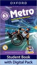 Metro 3 - student's book and workbook with digital - second edition