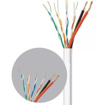 Metro Cabo de Rede Condutti Com Alimentação Multicameras, 4X24AWG(S) 2X1MM2(F) - Branco